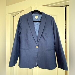 J. Crew Factory Navy Blazer